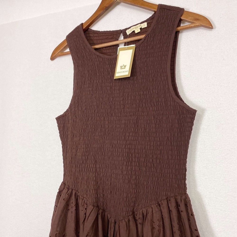 Anthropologie Kings Road Sz 2X Maxi Dress Cottagecore Romantic Coquette Feminine - Picture 3 of 7